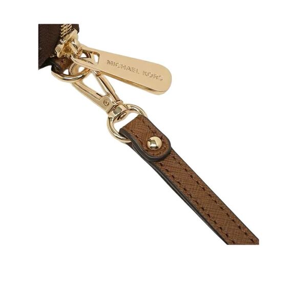 MICHAEL KORS JET SET TRAVEL WALLET IN BROWN - Picture 7 of 8